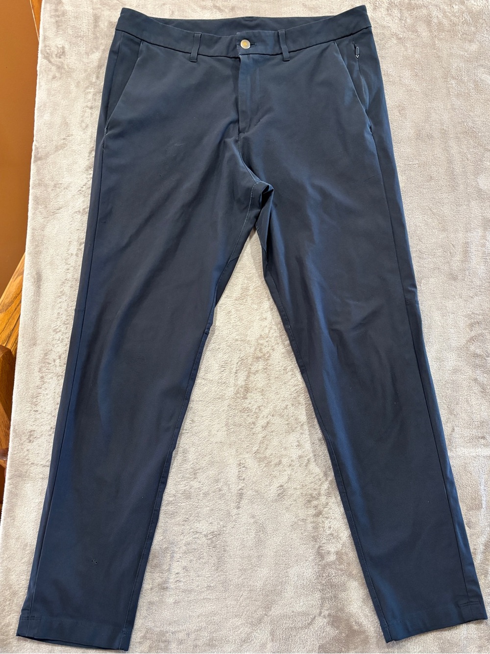 lululemon athletica Men's Navy Stretch Chinos